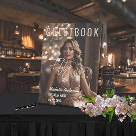 50-köpfige Gästebuchsignatur Sockelschild