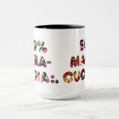 50% Maracucha Mug – Folkloric Maracaibo Design Tasse (Zentrum)