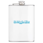 50 Meilen Ultra Flachmann (Vorderseite)