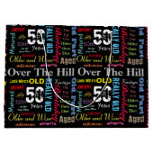 50. Meilenstein alles- Gute zum Geburtstag| Große Geschenktüte (Rückseite)