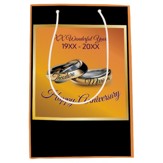 50. ✨ 💛 MITTLERE GESCHENKTÜTE (Vorderseite)