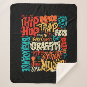50. Music and Hip Hop Graffiti Cassette Vintag R Sherpadecke