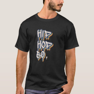 50. Musikjubiläum Hip Hop Geburtstag Vintag T-Shirt