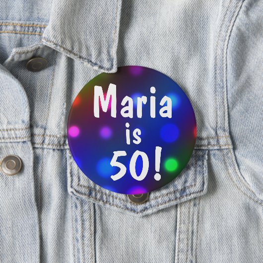 50! Oder irgendein Alter und irgendein Button (Beispiel)