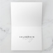 50. oder jedes Alter Geburtstag-BIG Karte (Innenseite)