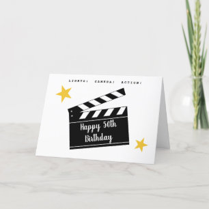 50. oder jedes Alter Spaß Film Thema Geburtstag Gr Karte