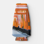 50 Orangenfarben - Senbon Torii, Kyoto Flaschenkühler (Vorderseite)