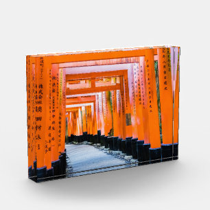50 Orangenfarben - Senbon Torii, Kyoto Fotoblock