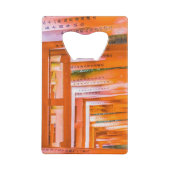 50 Orangenfarben - Senbon Torii, Kyoto Geldbeutel Flaschenöffner (Rückseite)