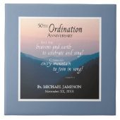 50. Ordinationstag Gratulation Fliese (Vorderseite)