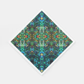 50 Paper Napkins Abalone Serviette (Ecke)