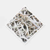 50 Paper Napkins Elk Antlers Serviette (Ecke)