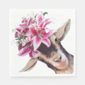 50 Paper Napkins Lily the Goat Serviette (Vorderseite)