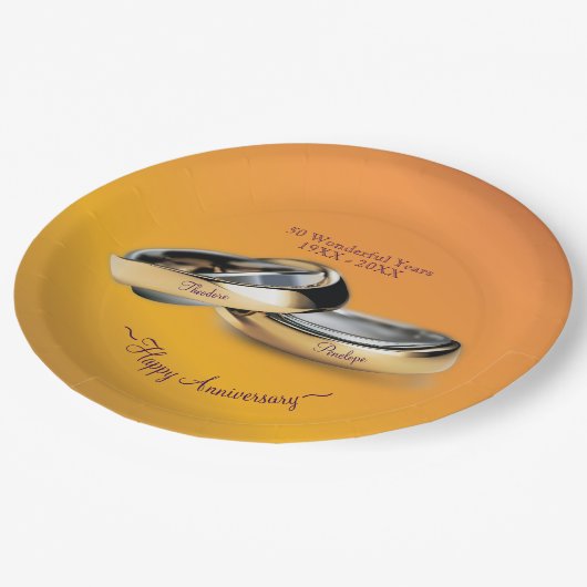 50. ✨ 💛 PAPPTELLER (Schrägansicht)