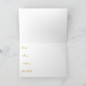 50. Party-Karte zum Hochzeitstag Dankeskarte (Innenseite)