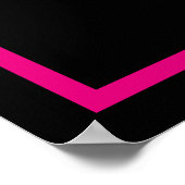 50. Personalisiert 50. Geburtstag Modernes Niedlic Poster (Ecke)