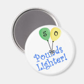 50 Pfund LIghter Magnet (Vorderseite/Rückseite)