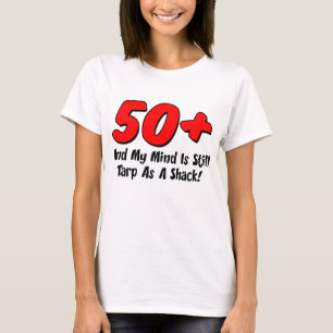 50 Plus Mind Tarp als Hütte T-Shirt
