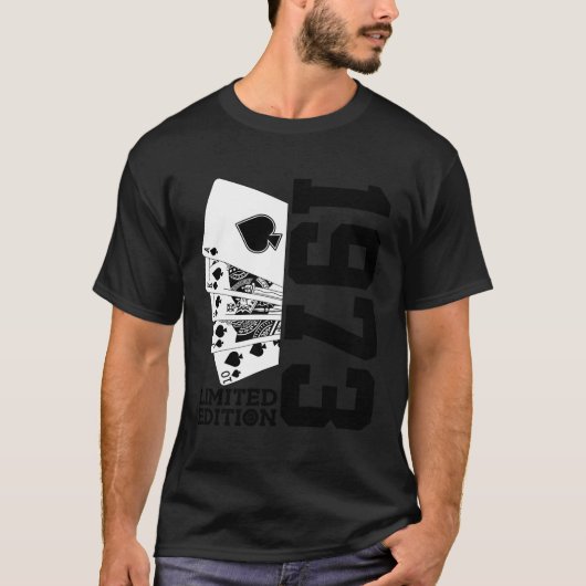 50. Poker 1973 T-Shirt (Vorderseite)