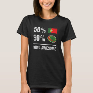 50 Portugal 50 Rugby 100 Tolles Portugal Rugby T-Shirt