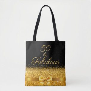 50 prächtige goldene Buggläser schwarz Tasche