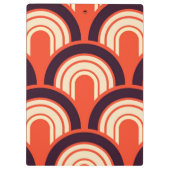 50 Retro Abstrakt Klemmbrett (Rückseite)