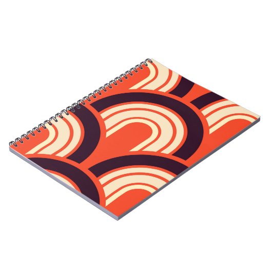 50 Retro Abstrakt Notizblock (Linke Seite)