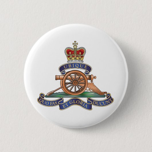 50. Royal Artillery des Missile Regiment Button (Vorderseite)