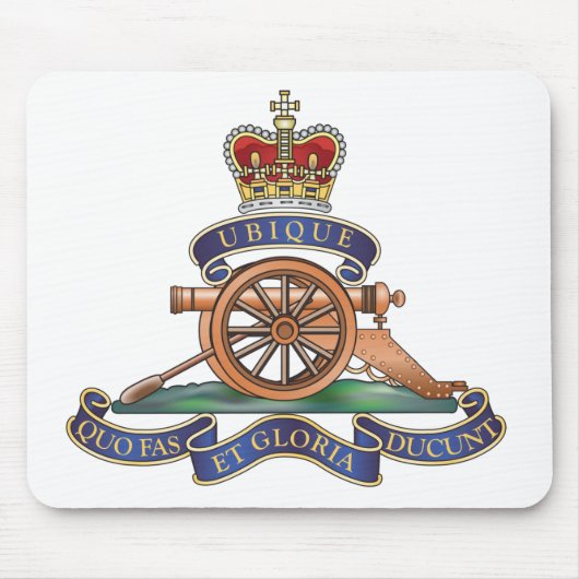 50. Royal Artillery des Missile Regiment Mousepad (Vorne)