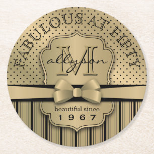 50. RUNDER PAPPUNTERSETZER