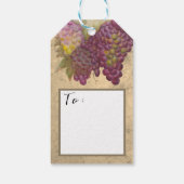 50. Rustikales Party "Dank einem Haufen" Geschenkanhänger (Rückseite)