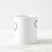 50 Schatten der grauen Handschellen Kaffeetasse (Mittel)