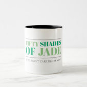 50 Schatten Jade Zweifarbige Tasse (Mittel)
