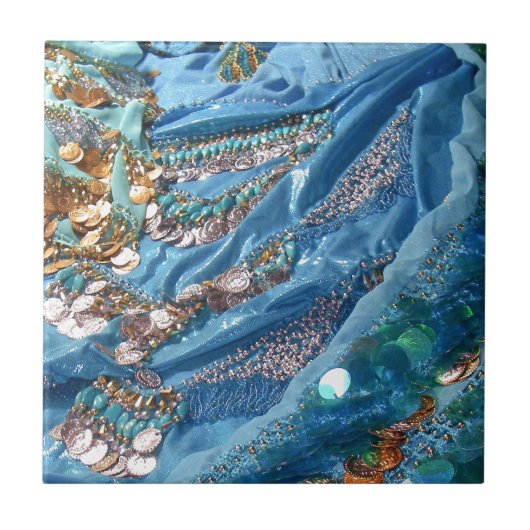 50 Schatten Türkis Fliese (Vorderseite)