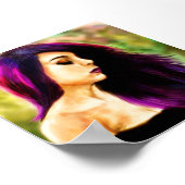 50 Schattierungen Lila Poster (Ecke)