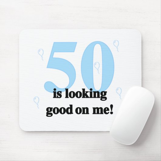 50 schaut auf mir gut mousepad (Mit Mouse)