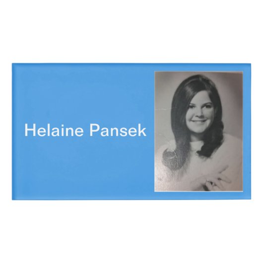 50. SchulWiedersehen-Namen-Umbau Namenschild (Vorderseite)