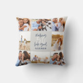 50 sehen gut aus, graues Foto zum Geburtstag Kissen (Rückseite)