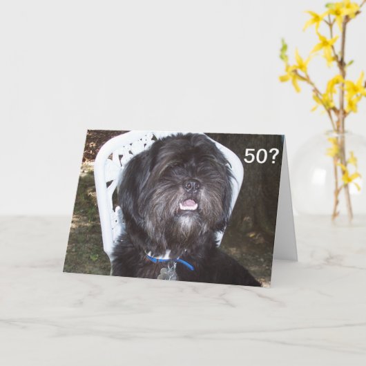 50.-SIE SEHEN FANTASTIK AUS KARTE (Gelbe Blume)