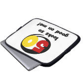 50 sieht mir so gut aus wie T - Shirt und Geschenk Laptopschutzhülle (Vorne Knopf)