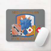 50. SIGNAL BATTALION 35. SIGNAL BRIGADE MOUSEPAD (Mit Mouse)