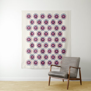 50 Staaten USA Patriotic Wandteppich