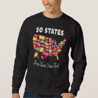 50 Staaten wurden dort gemacht, dass Souvenir für  Sweatshirt
