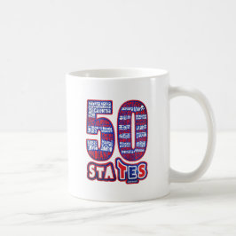 50 STATES USA KAFFEETASSE