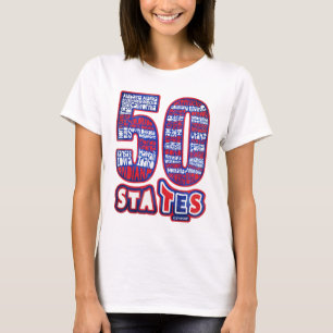 50 STATES USA T-Shirt