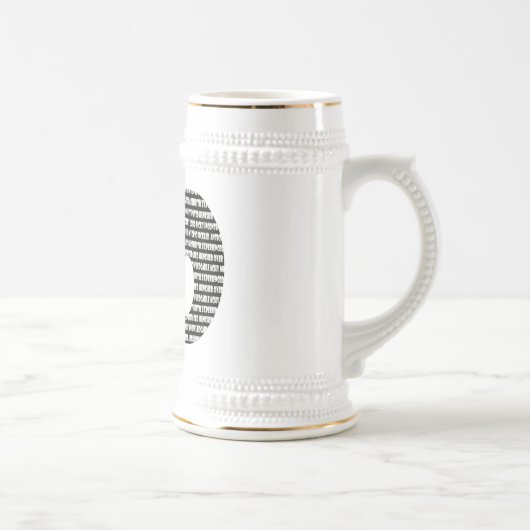 50 Stein Bierglas (Rechts)