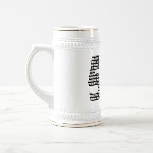 50 Stein Bierglas (Links)