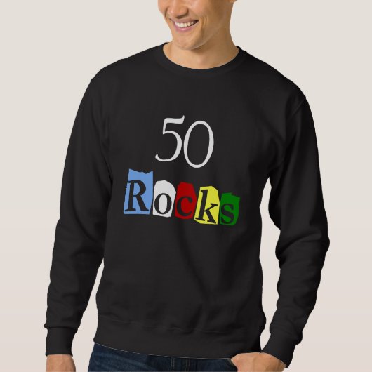 50 Steine Sweatshirt (Vorderseite)