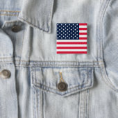 50‑Sterne‑Flagge der Vereinigten Staaten von Ameri Button (Beispiel)