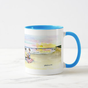 50. Strand-Party Tasse